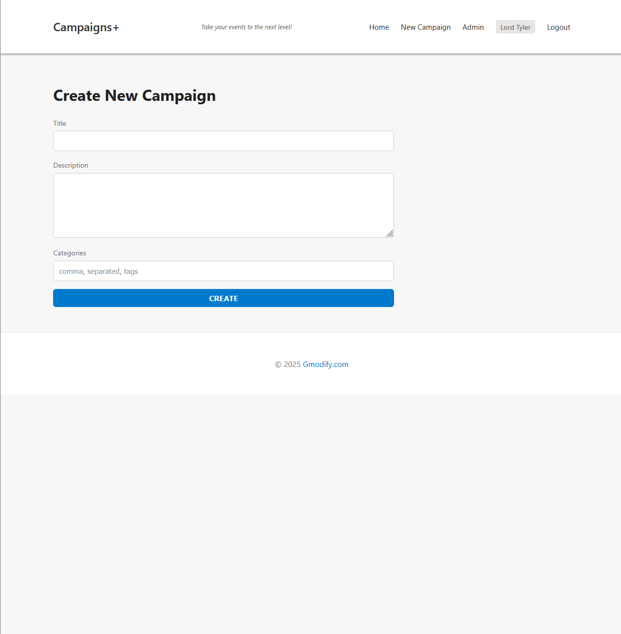 📜 Campaigns+ – The Ultimate GameMaster Event Manager