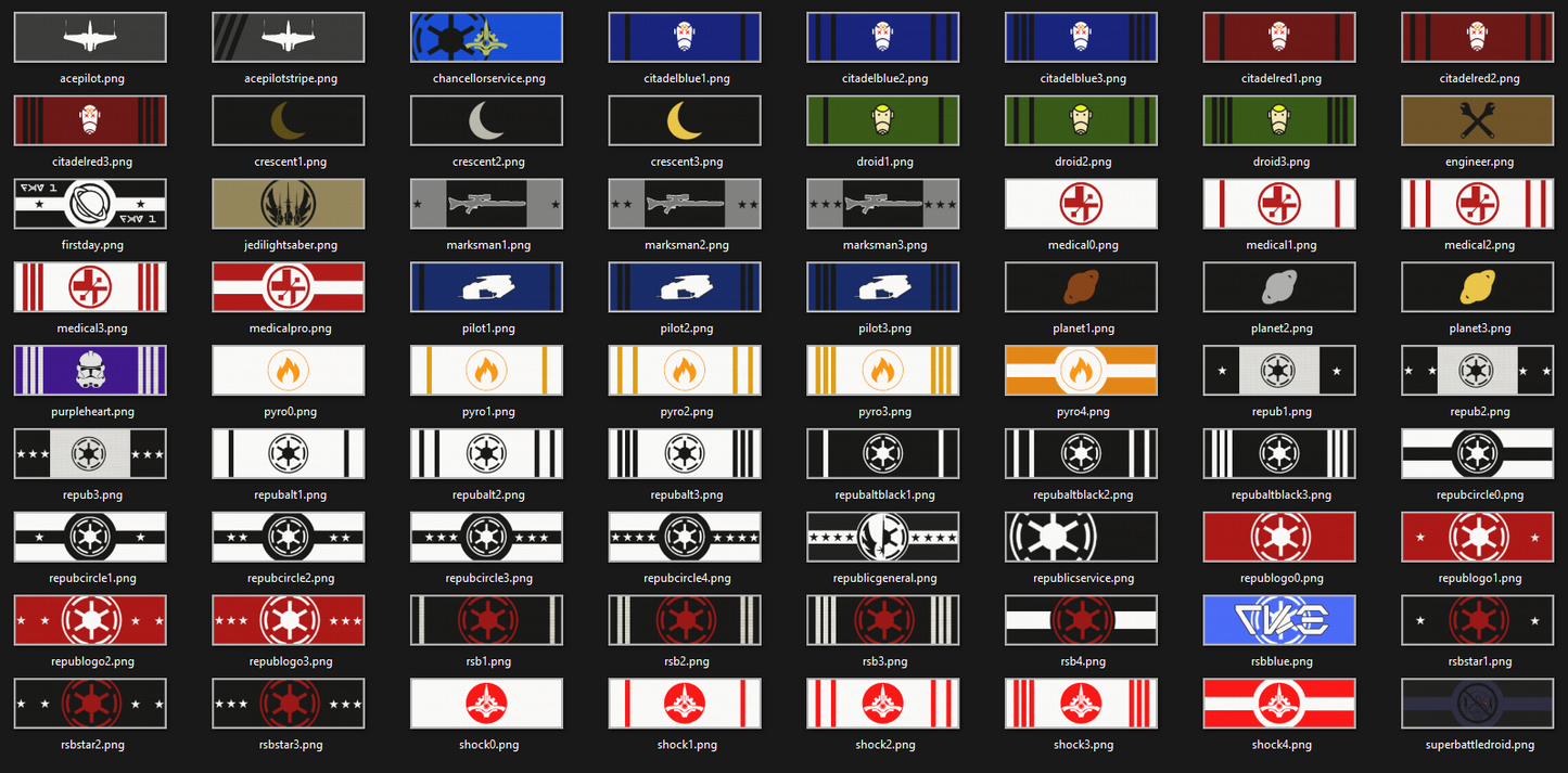 Clonewars Medals – Honor, Recognition, Glory