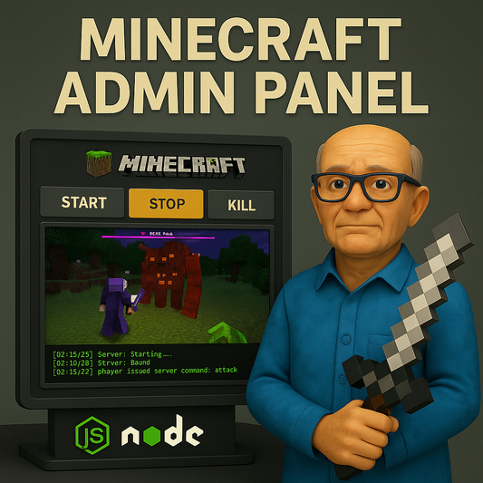 🖥️ Minecraft Admin Panel – Simple, Secure Server Management